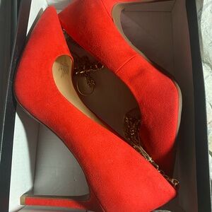 INC International Concepts Vibrant Red Heels